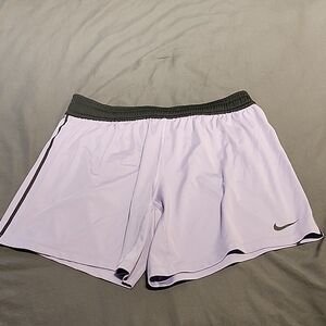 Nike Purple Athletic Shorts for Performance